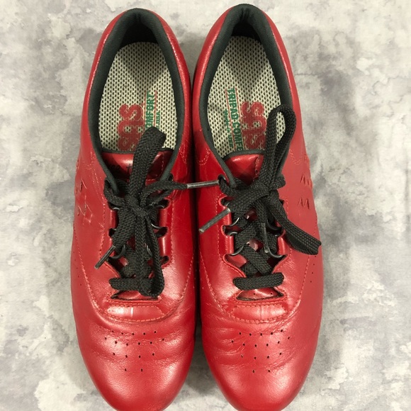 SAS FreeTime Dark Red Leather  9 - Picture 3 of 6